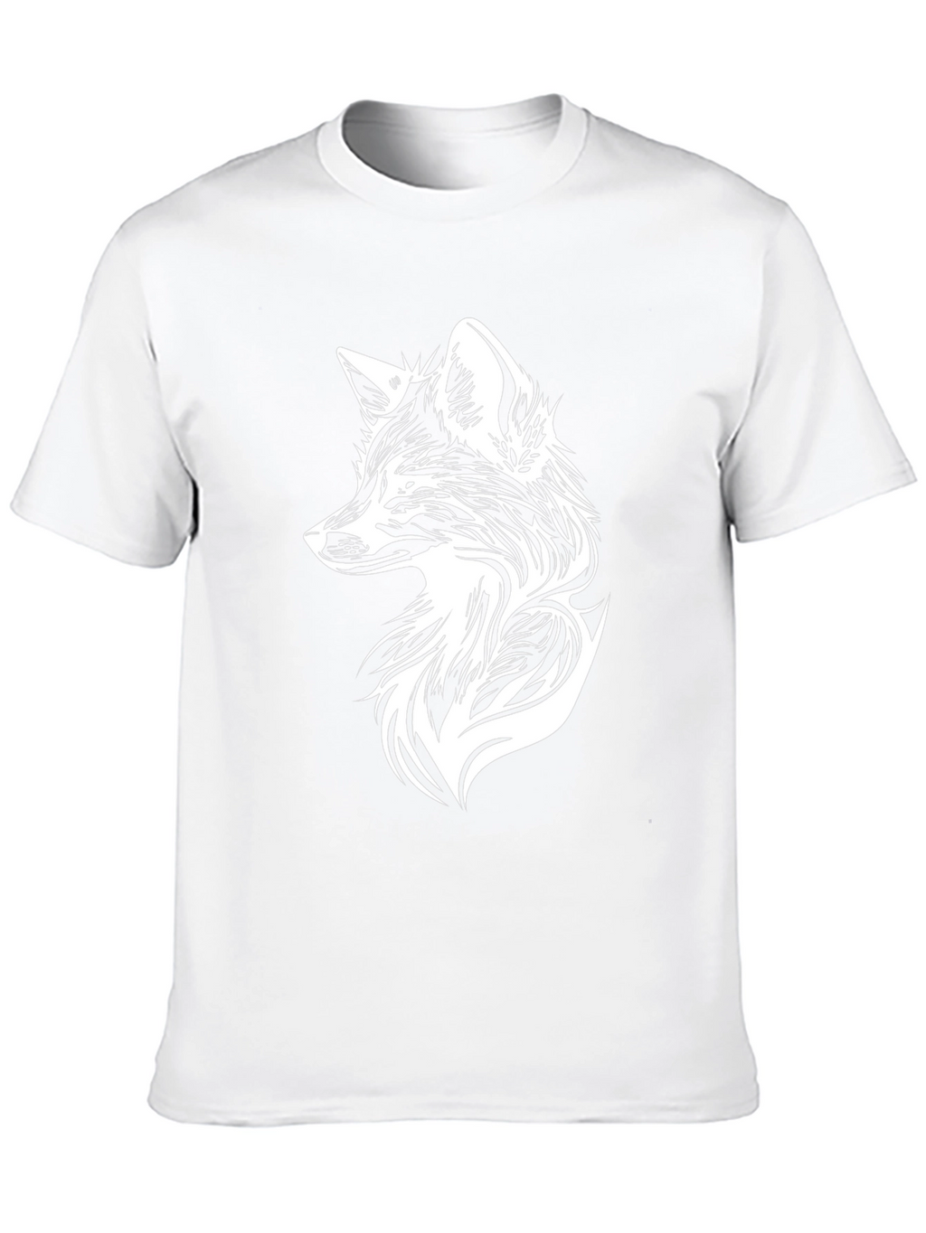 Fox Graphic Tee - Black Short Sleeve Shirt