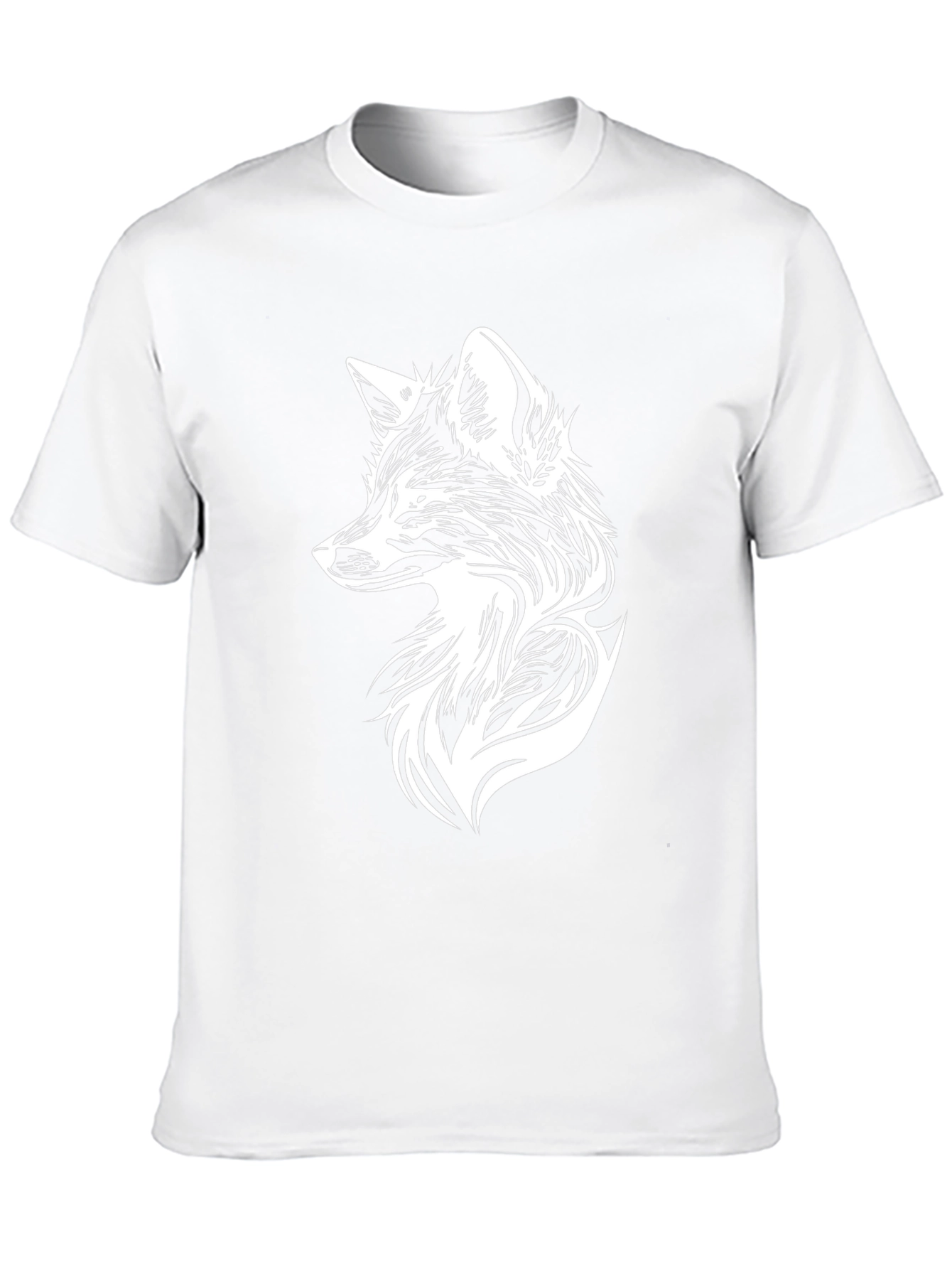 Fox Graphic Tee - Black Short Sleeve Shirt