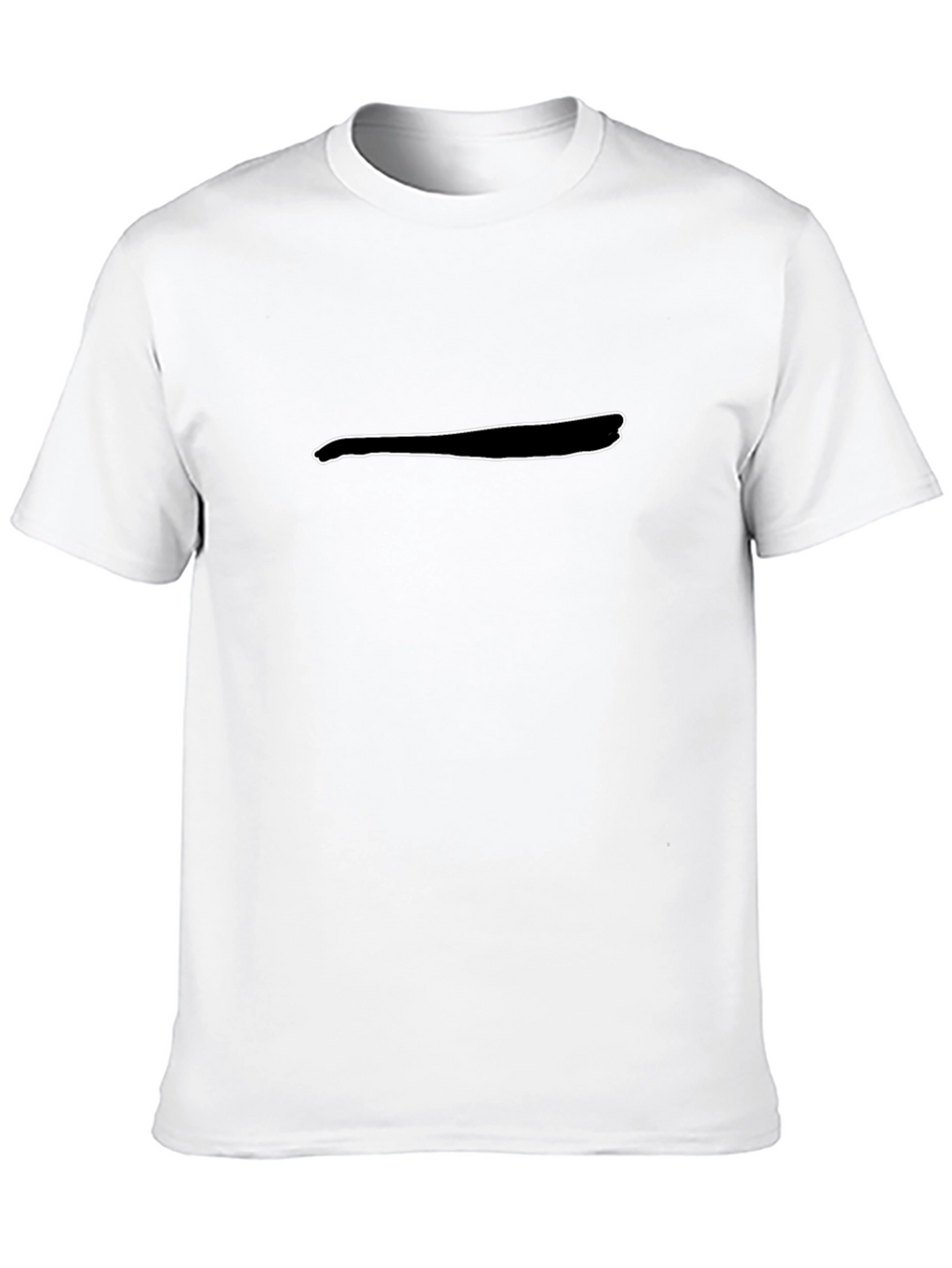 Minimalist Baseball Bat Black T-Shirt