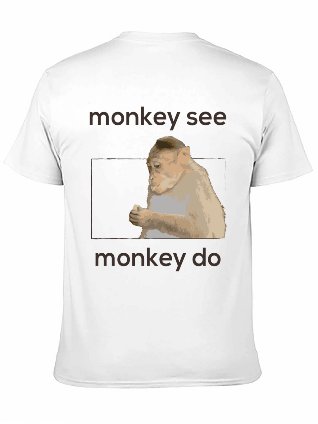 Monkey See Monkey Do Graphic T-Shirt