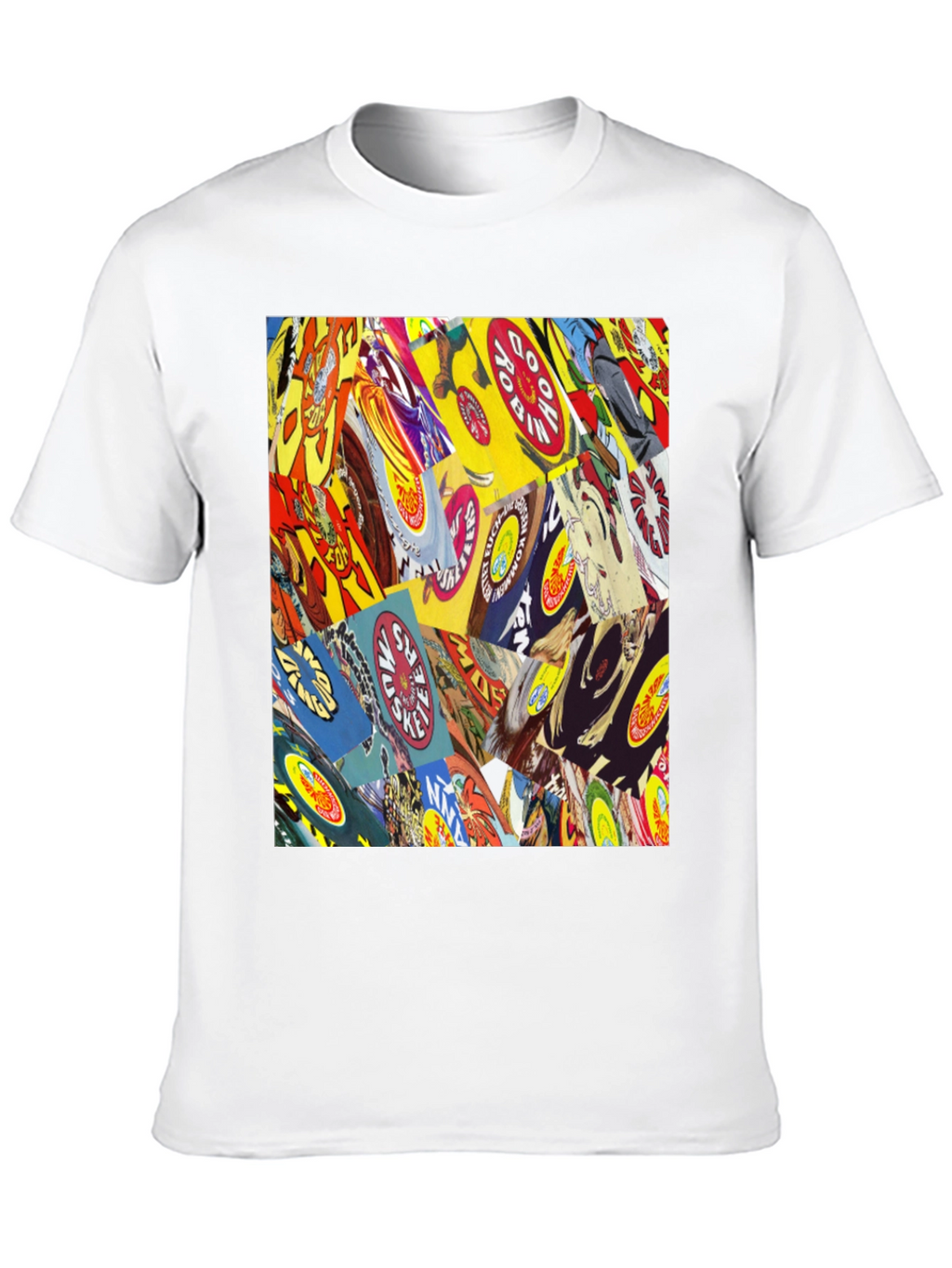 Comic Book Cover Print Black T-Shirt
