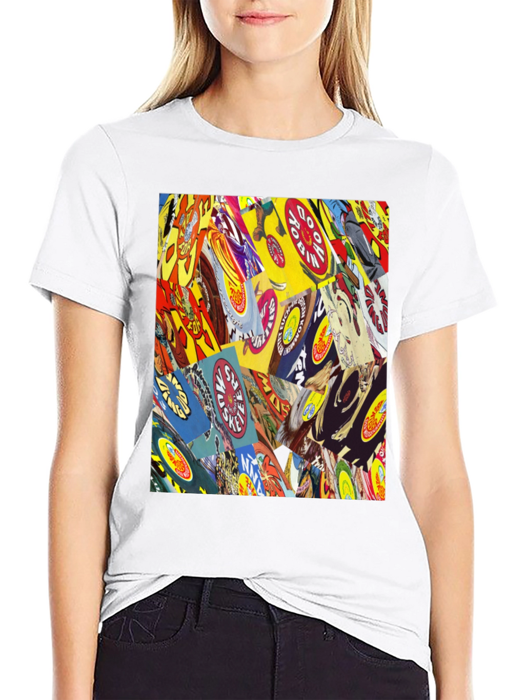 Comic Book Cover Print Black T-Shirt