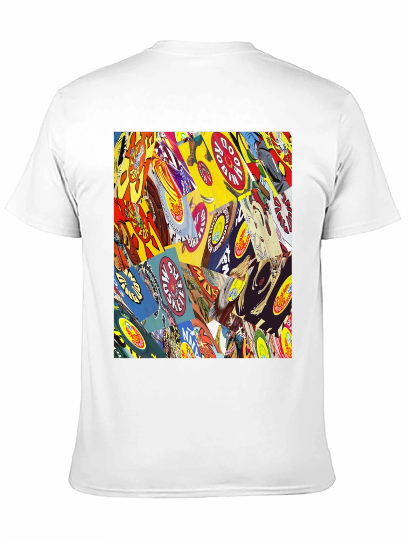 Comic Book Cover Print Black T-Shirt