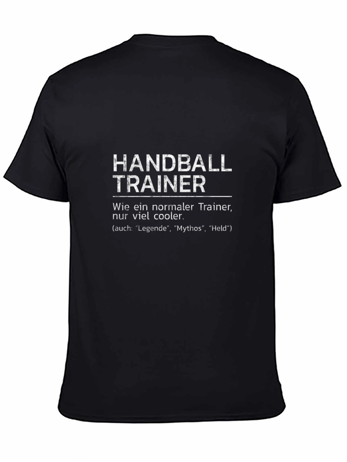 Handball Trainer Graphic Tee - Funny Coach Shirt