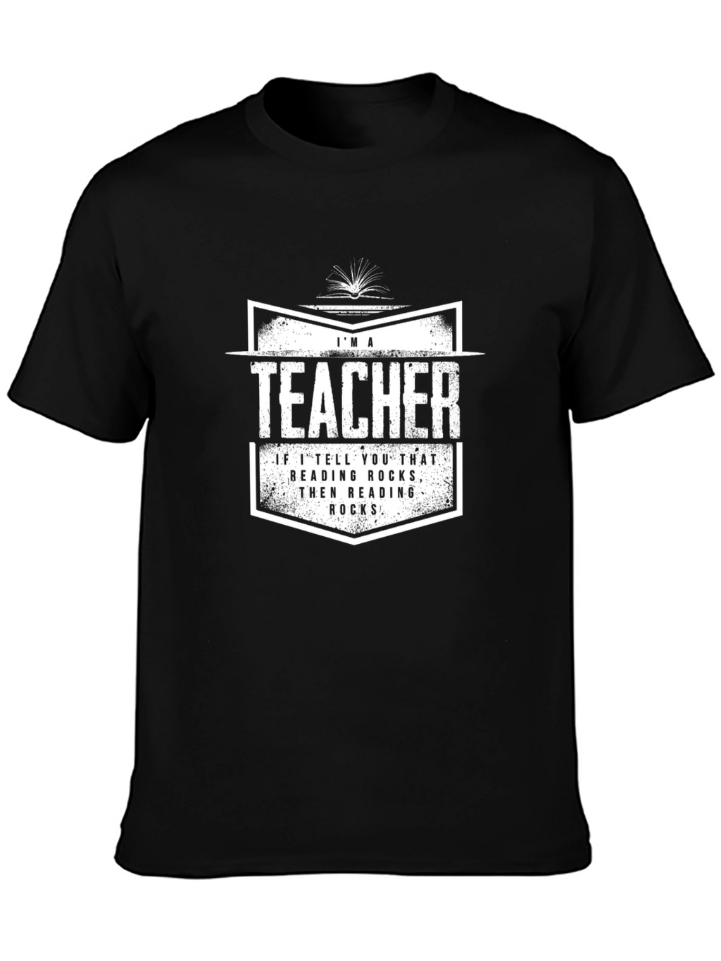 Im A Teacher Reading Rocks Graphic Tee