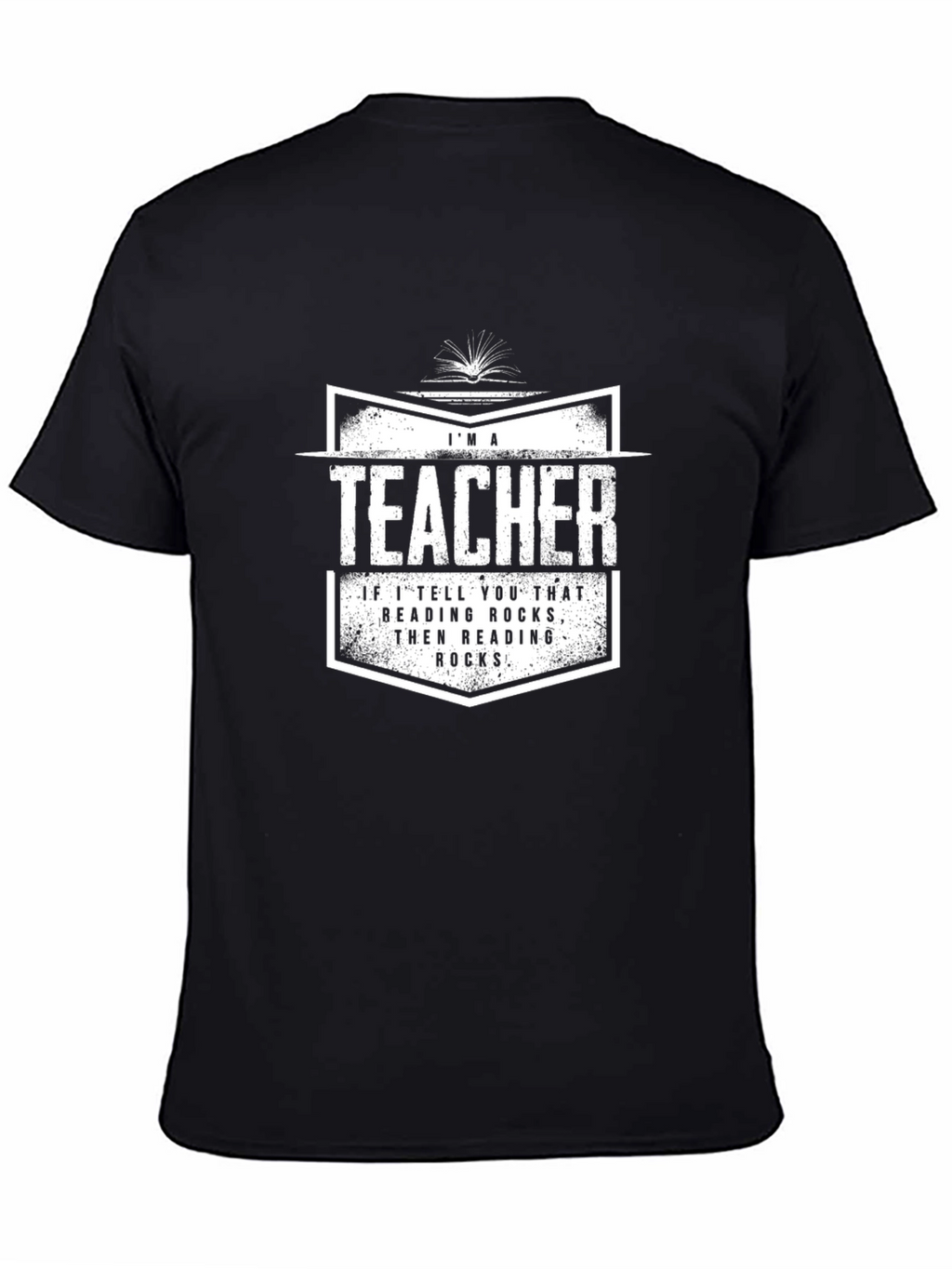 Im A Teacher Reading Rocks Graphic Tee