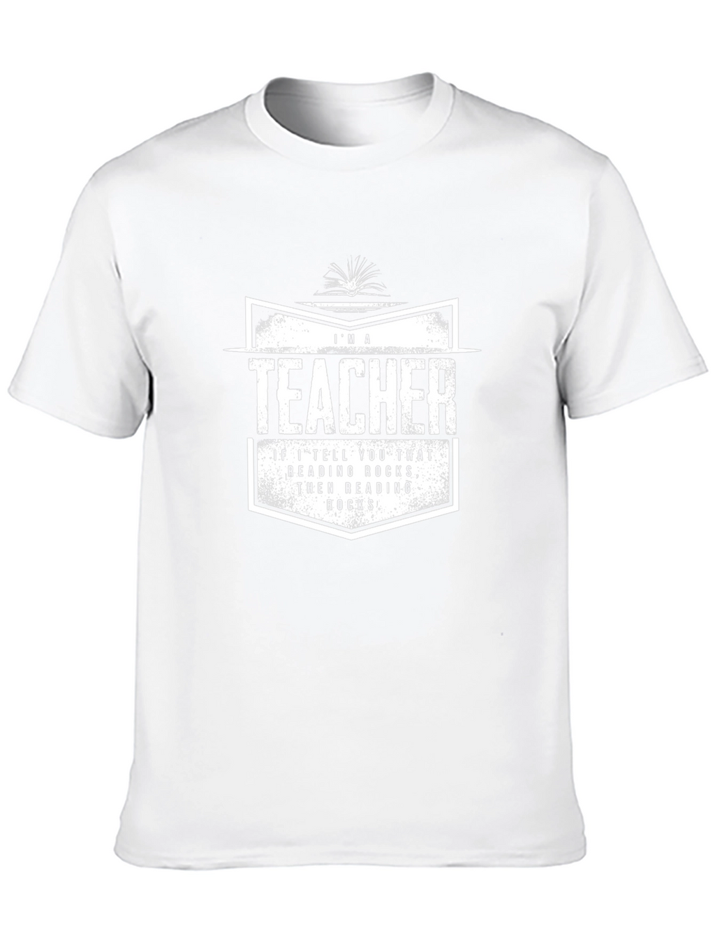 Im A Teacher Reading Rocks Graphic Tee