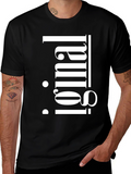 Original Graphic Tee - Black Cotton T-Shirt