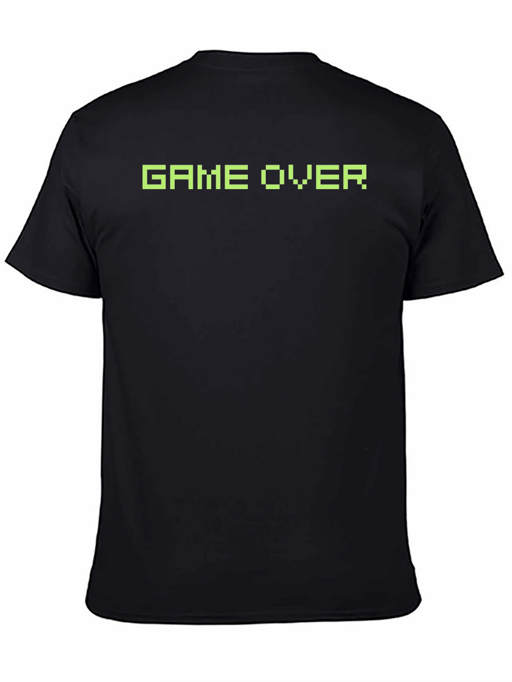 Game Over Retro Pixel T-Shirt - Black