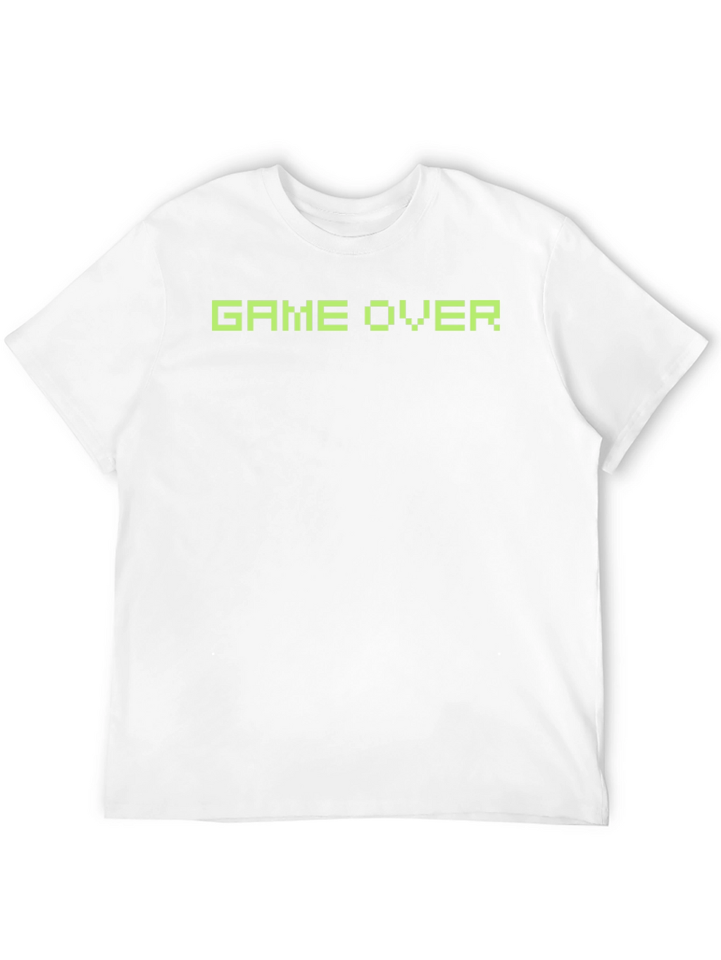 Game Over Retro Pixel T-Shirt - Black