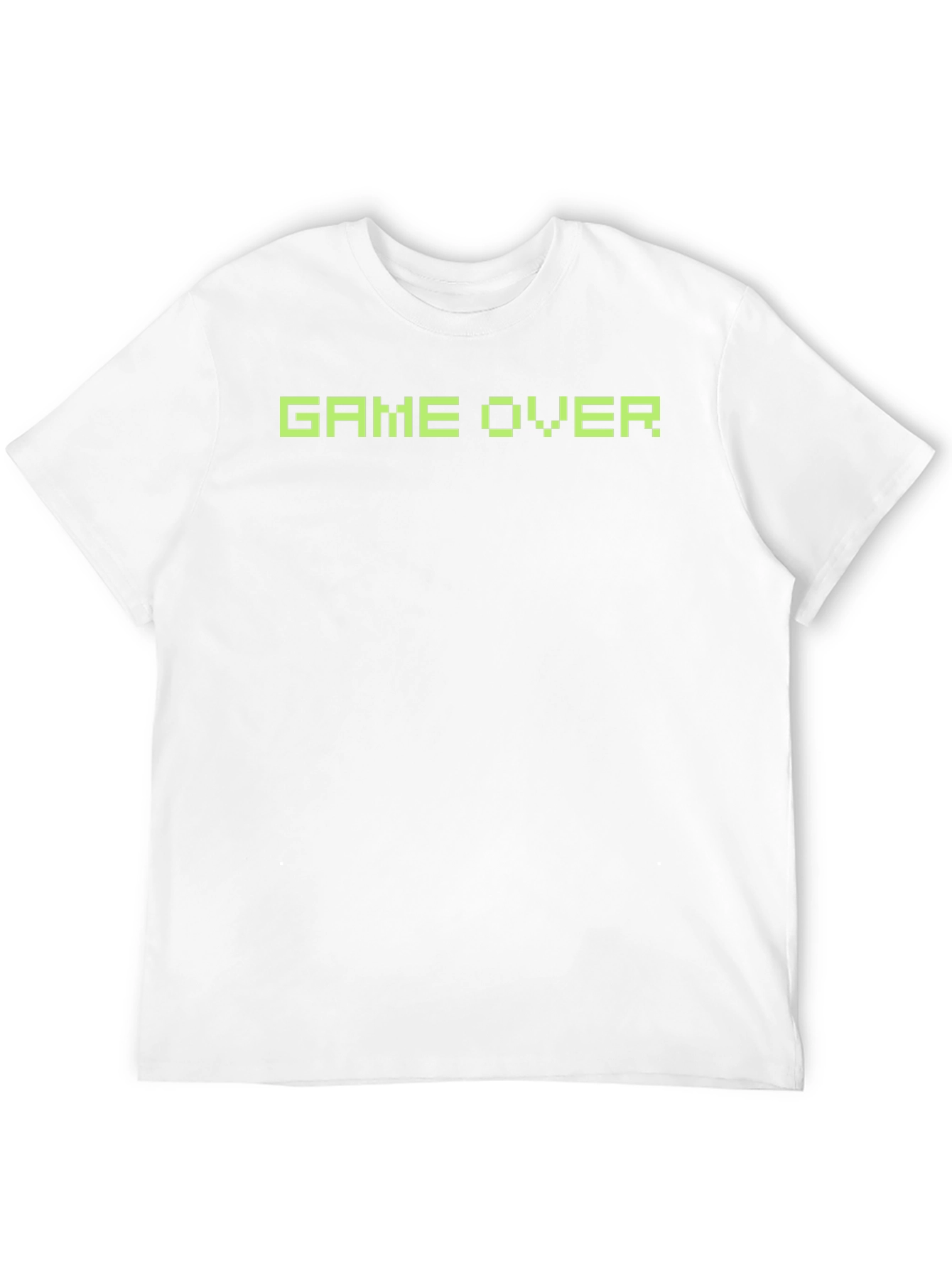 Game Over Retro Pixel T-Shirt - Black