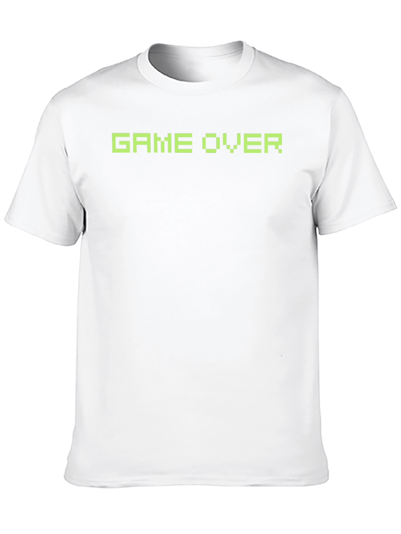 Game Over Retro Pixel T-Shirt - Black
