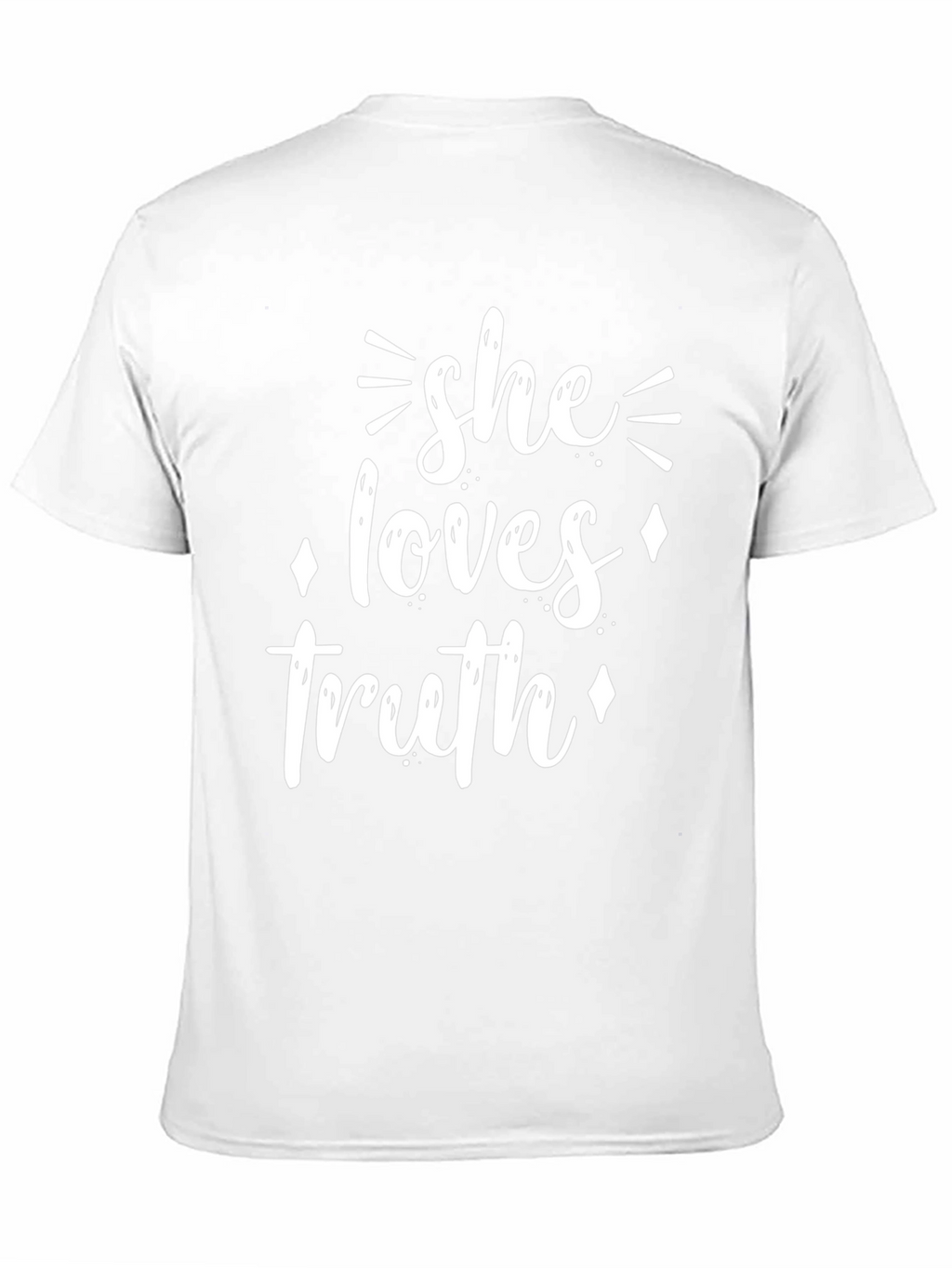 She Loves Truth Graphic Tee - Black T-Shirt