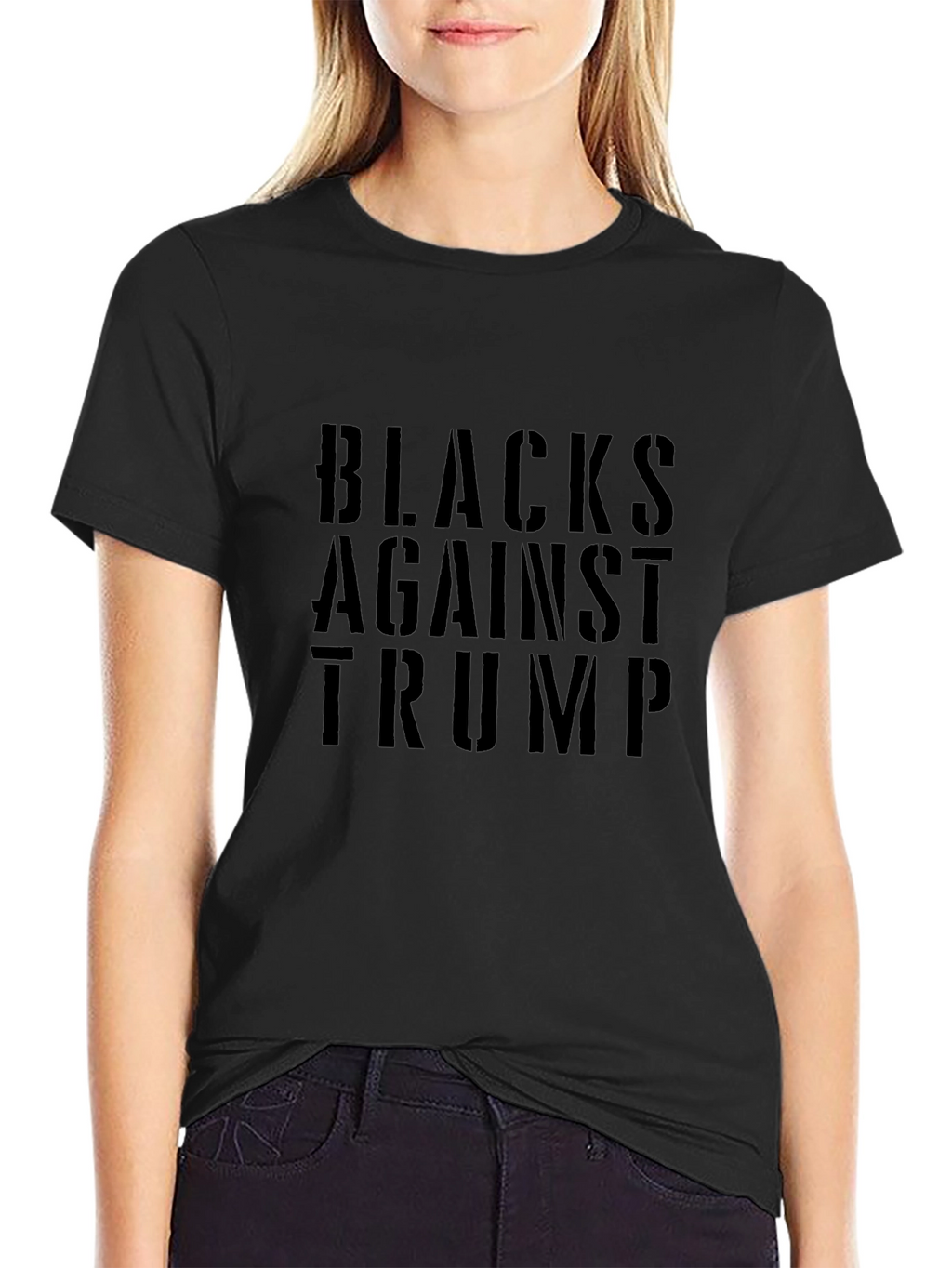 Blacks Against Trump Graphic Tee