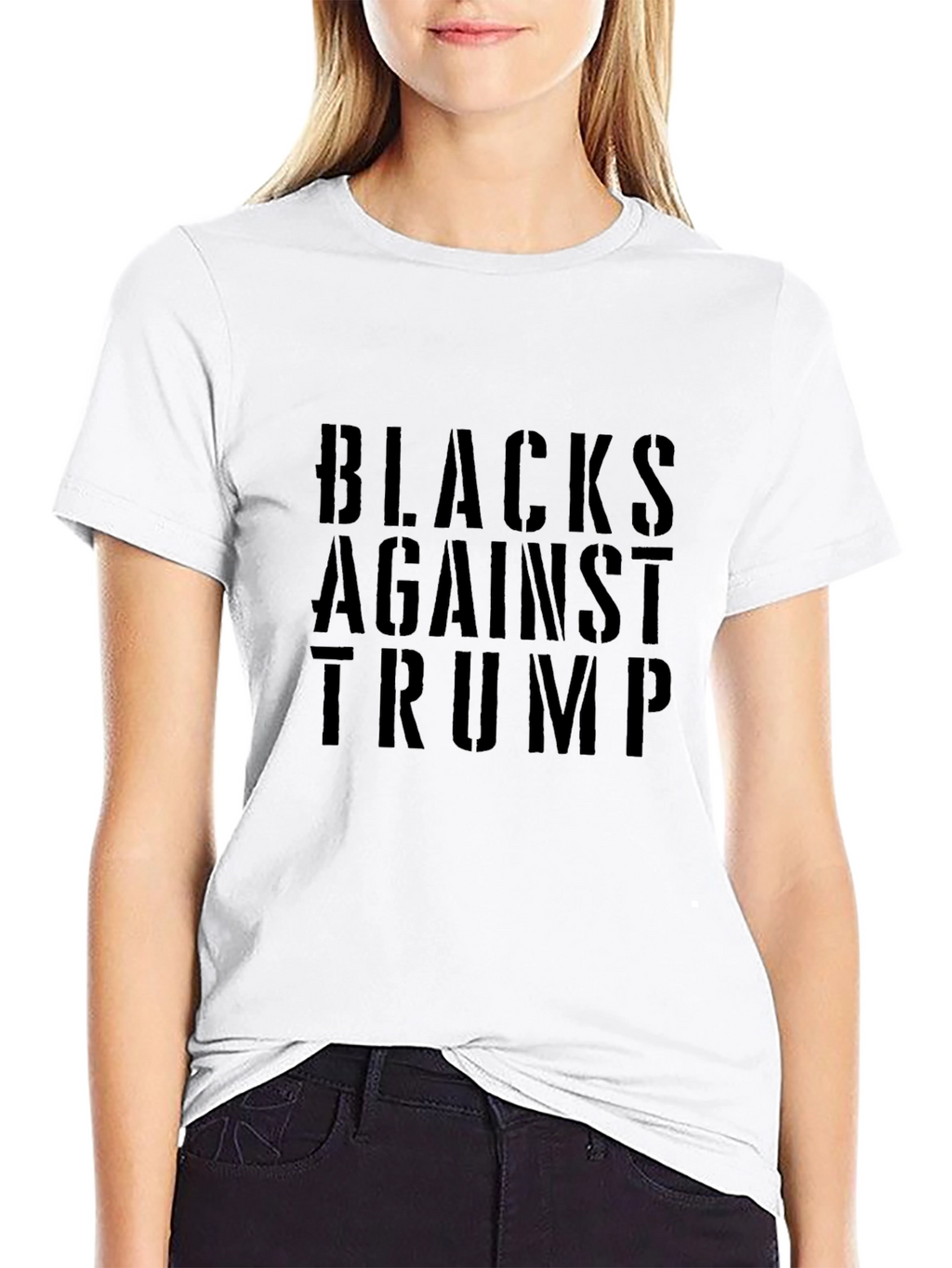 Blacks Against Trump Graphic Tee