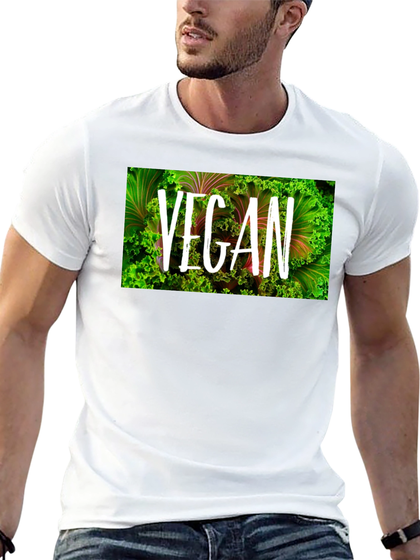 Vegan Graphic T-Shirt - Healthy Lifestyle Tee
