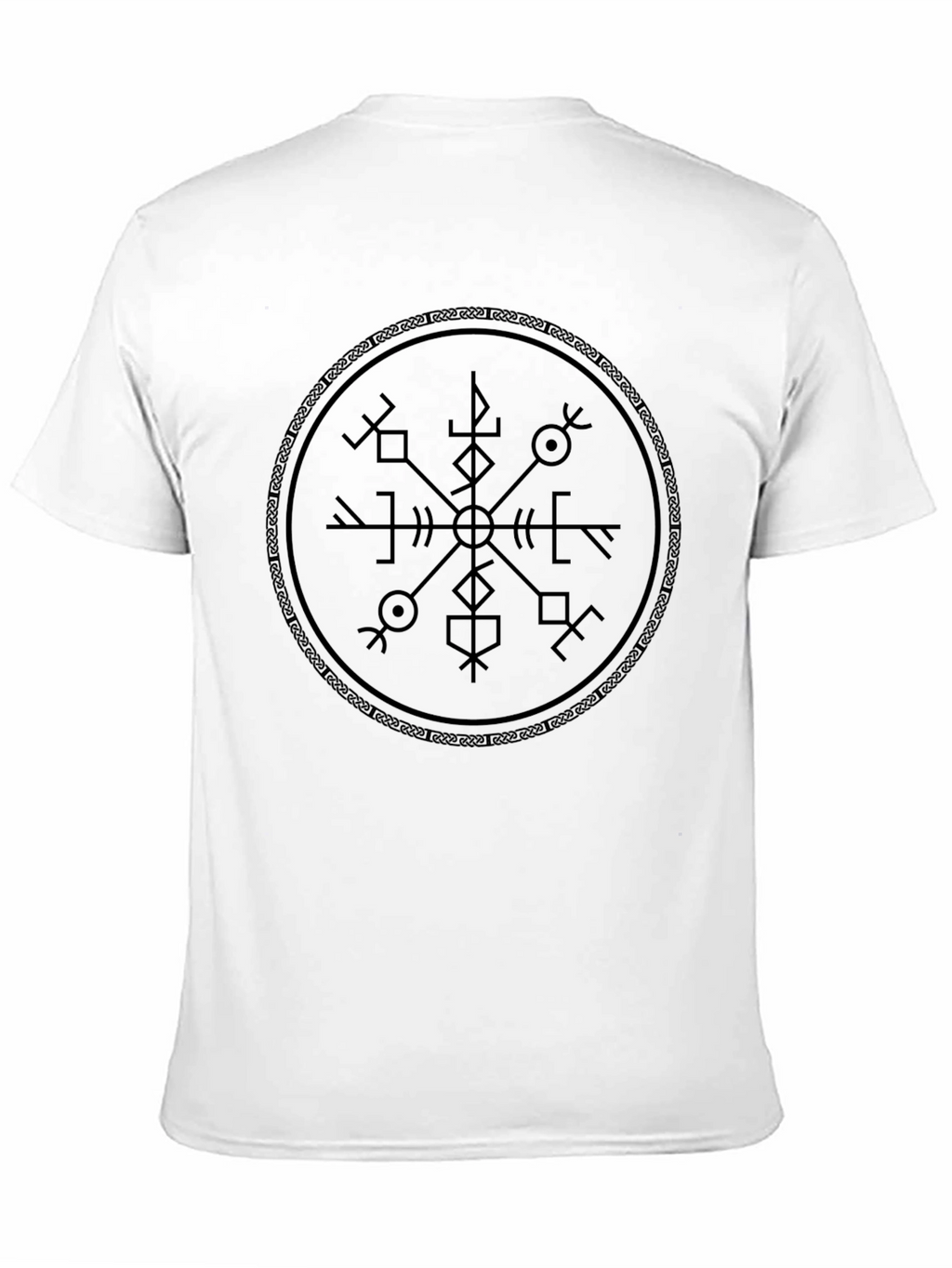 Vegvisir Compass Black T-Shirt