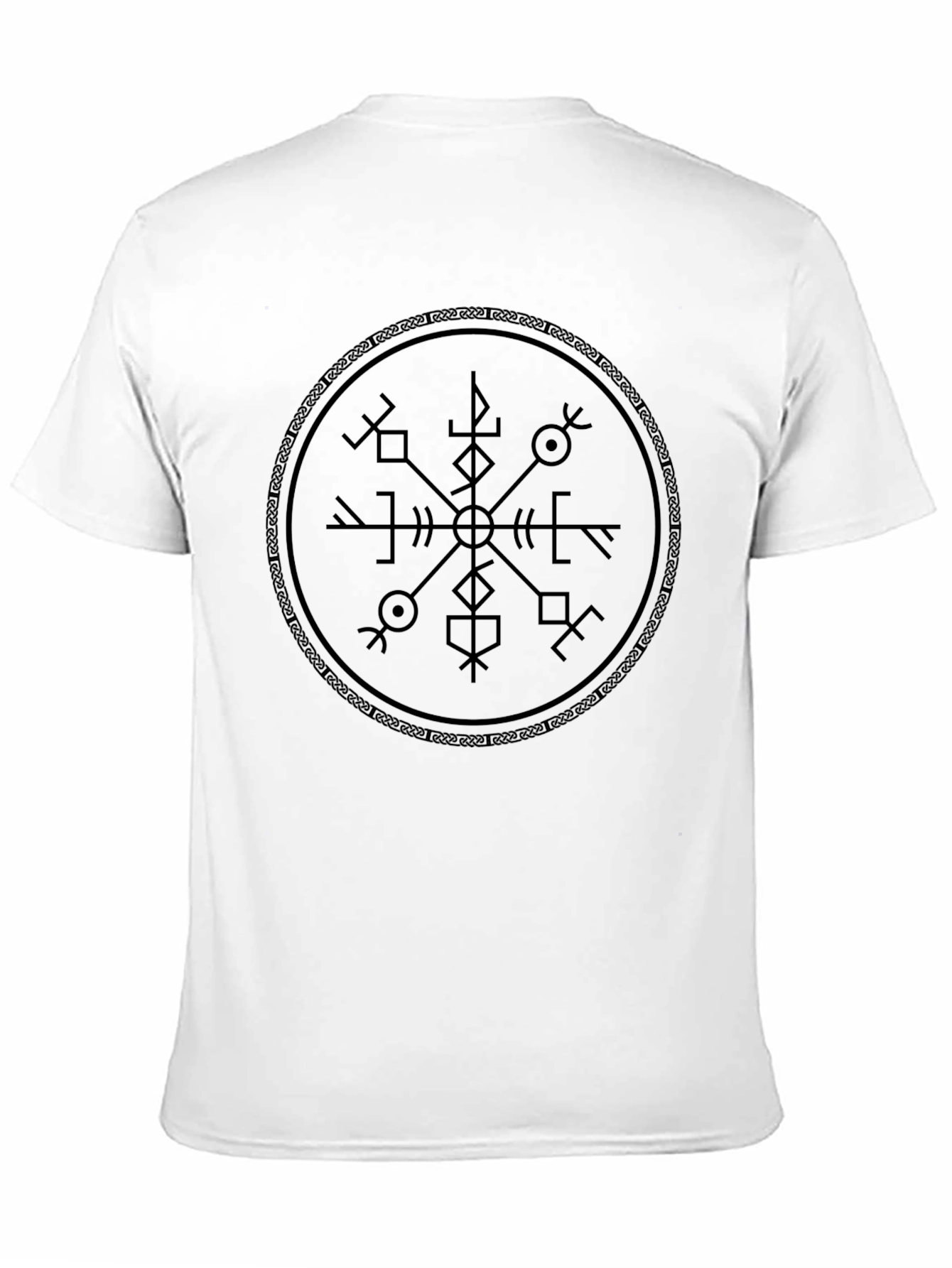 Vegvisir Compass Black T-Shirt