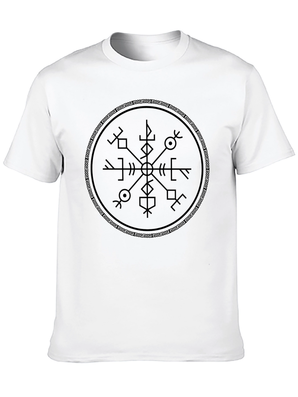 Vegvisir Compass Black T-Shirt