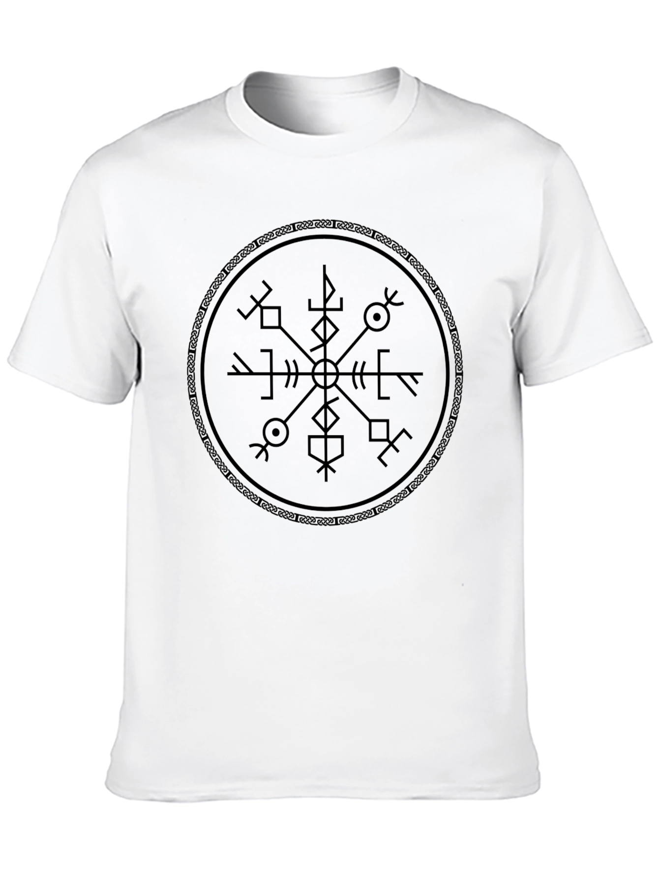 Vegvisir Compass Black T-Shirt