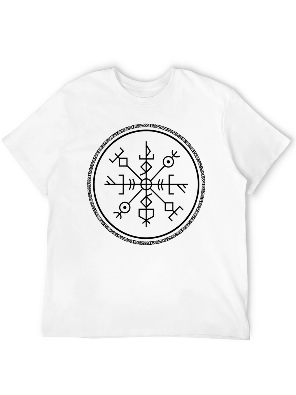 Vegvisir Compass Black T-Shirt