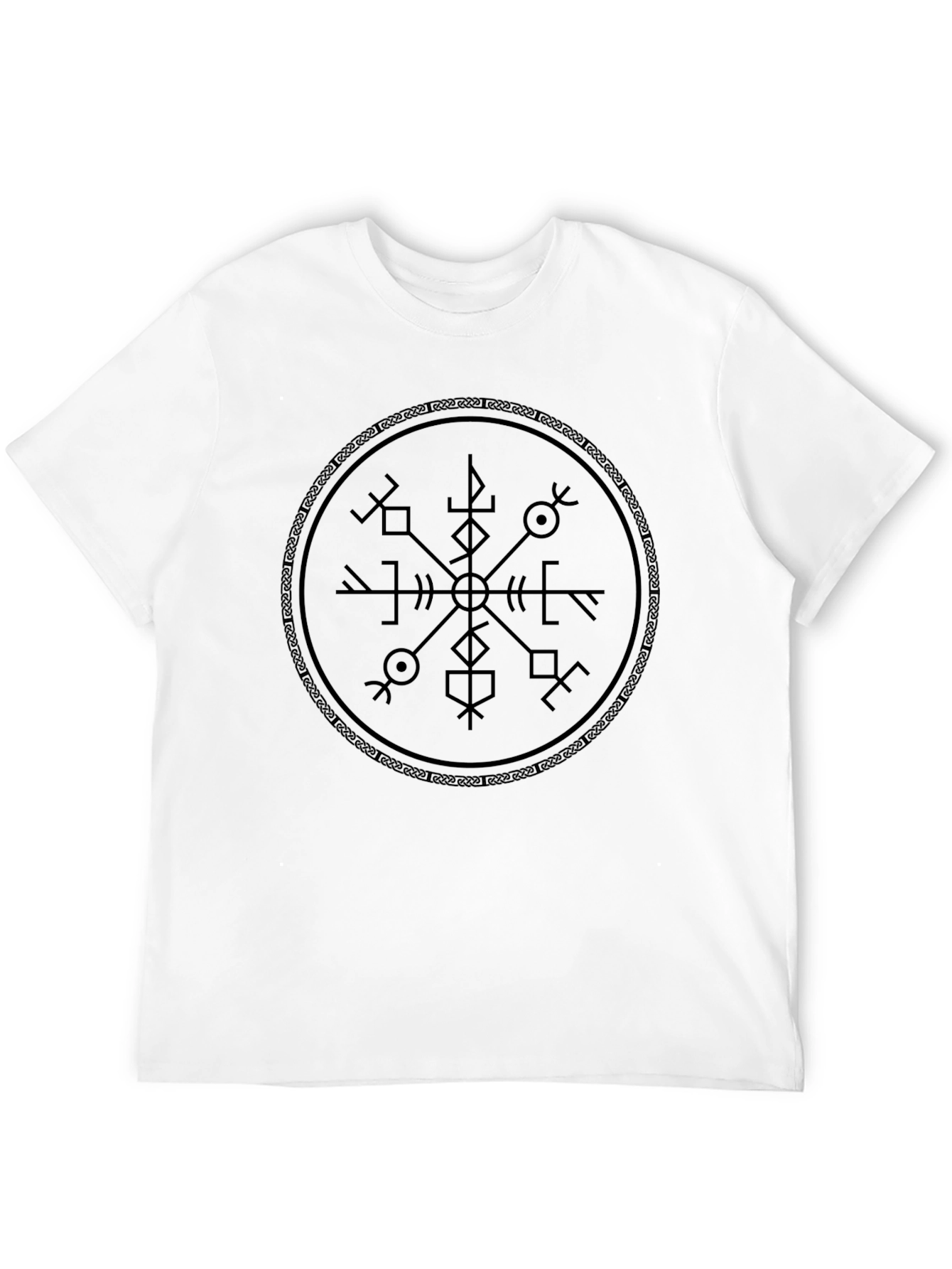 Vegvisir Compass Black T-Shirt
