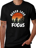 Never Lose Focus Graphic Tee - Photographer T-Shirt