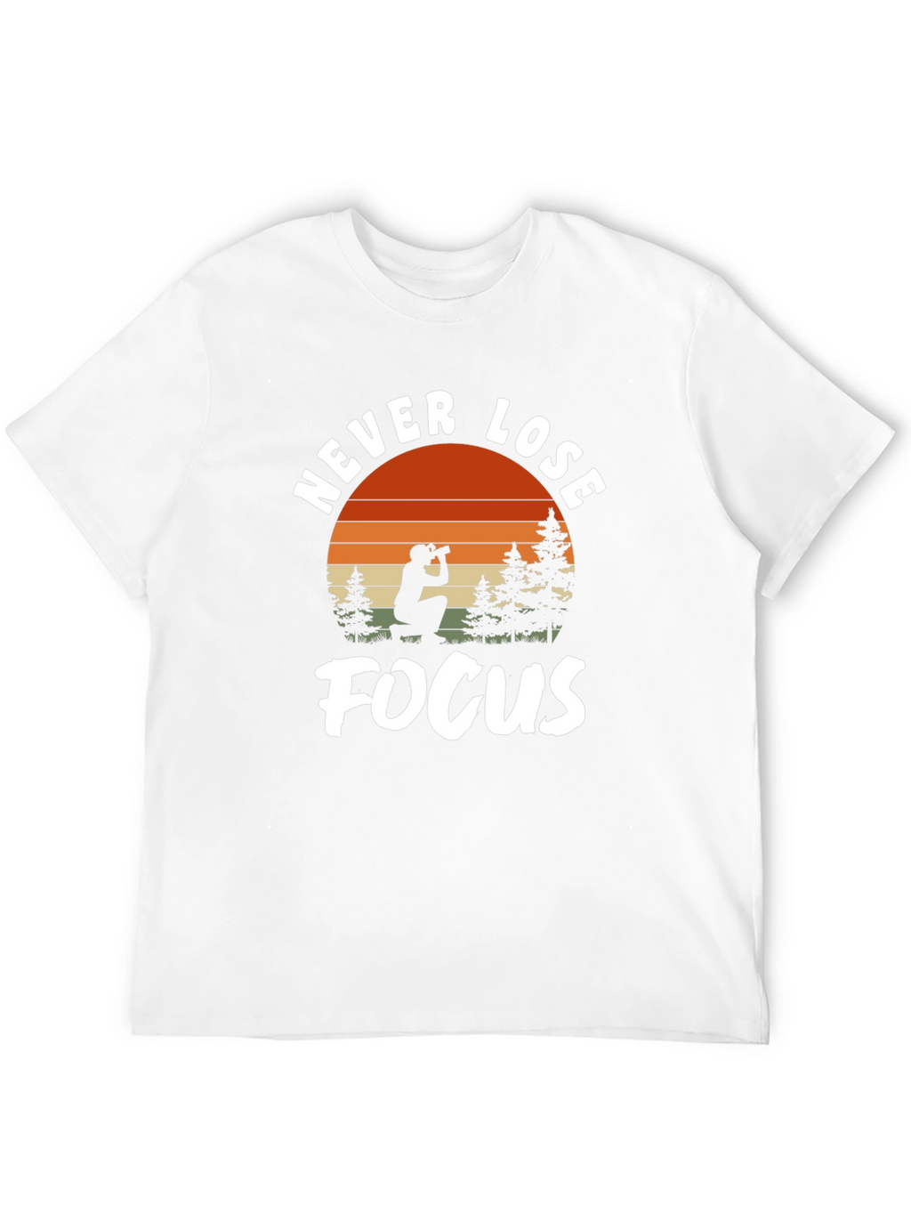 Never Lose Focus Graphic Tee - Photographer T-Shirt