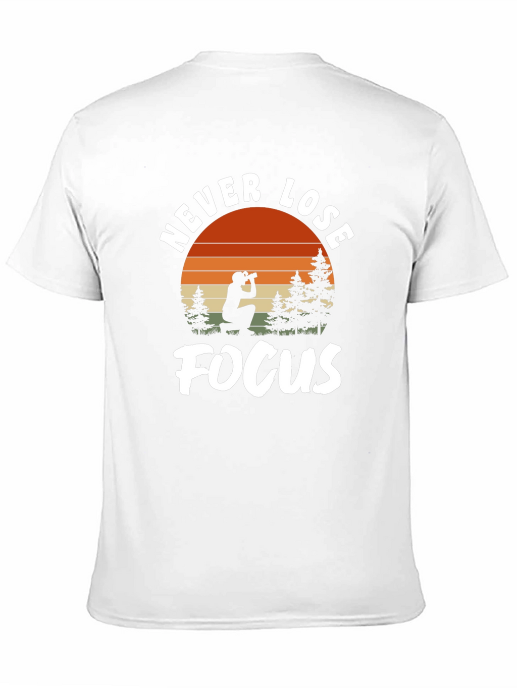 Never Lose Focus Graphic Tee - Photographer T-Shirt