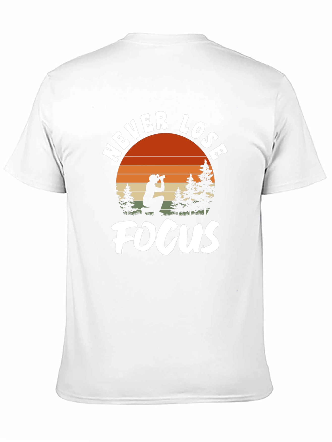Never Lose Focus Graphic Tee - Photographer T-Shirt