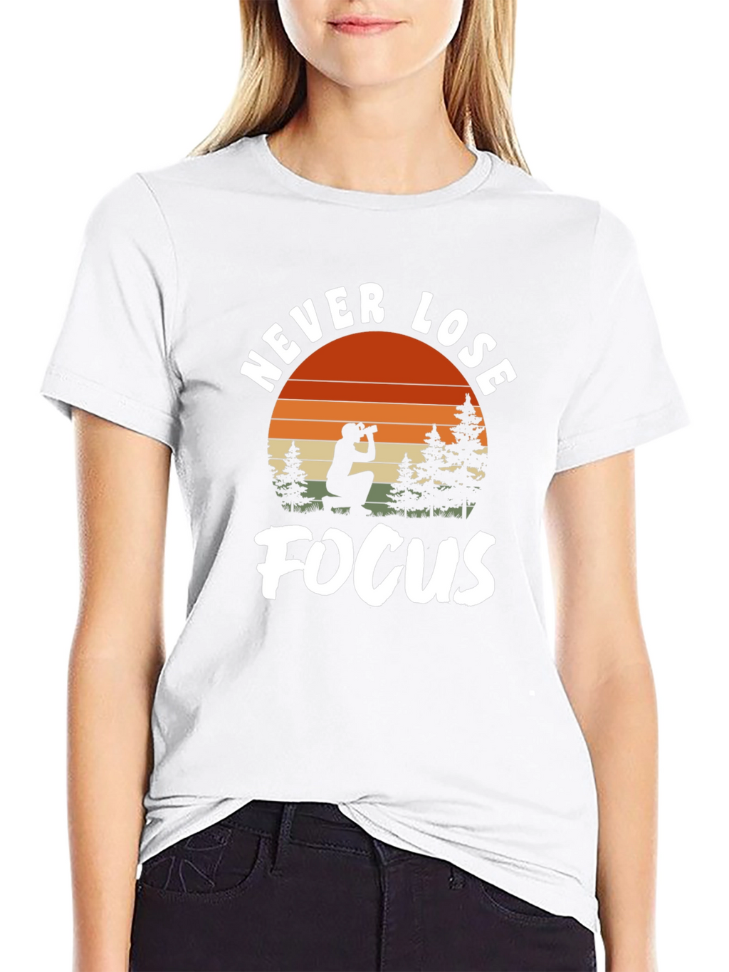 Never Lose Focus Graphic Tee - Photographer T-Shirt