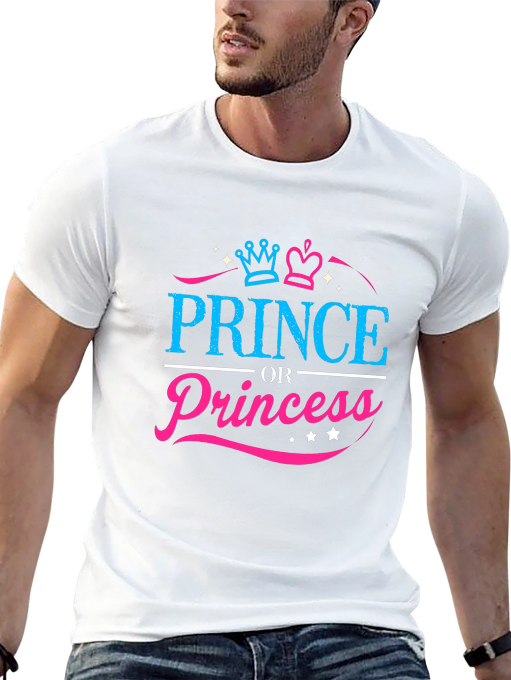 Prince or Princess Gender Reveal T-Shirt