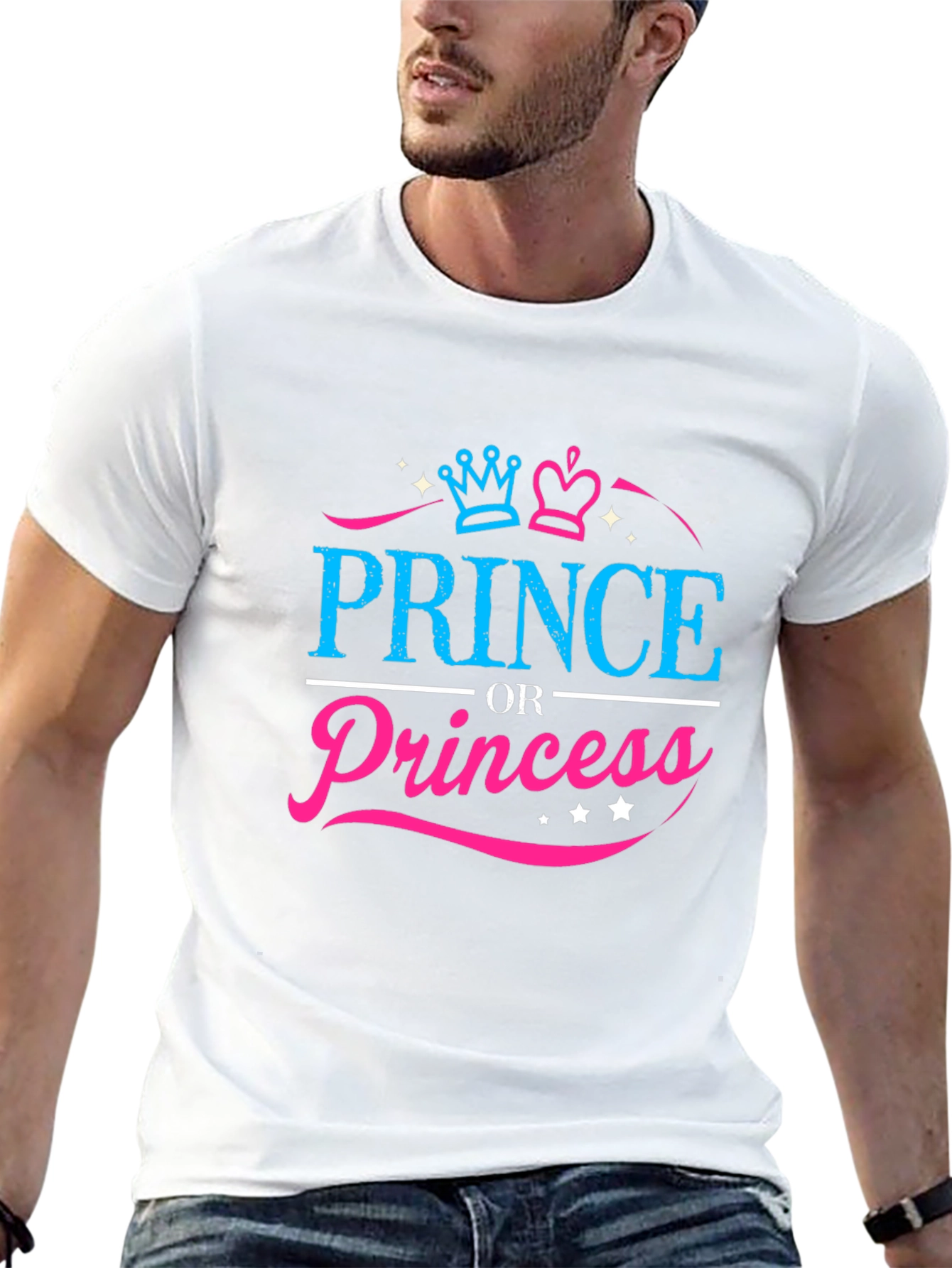 Prince or Princess Gender Reveal T-Shirt