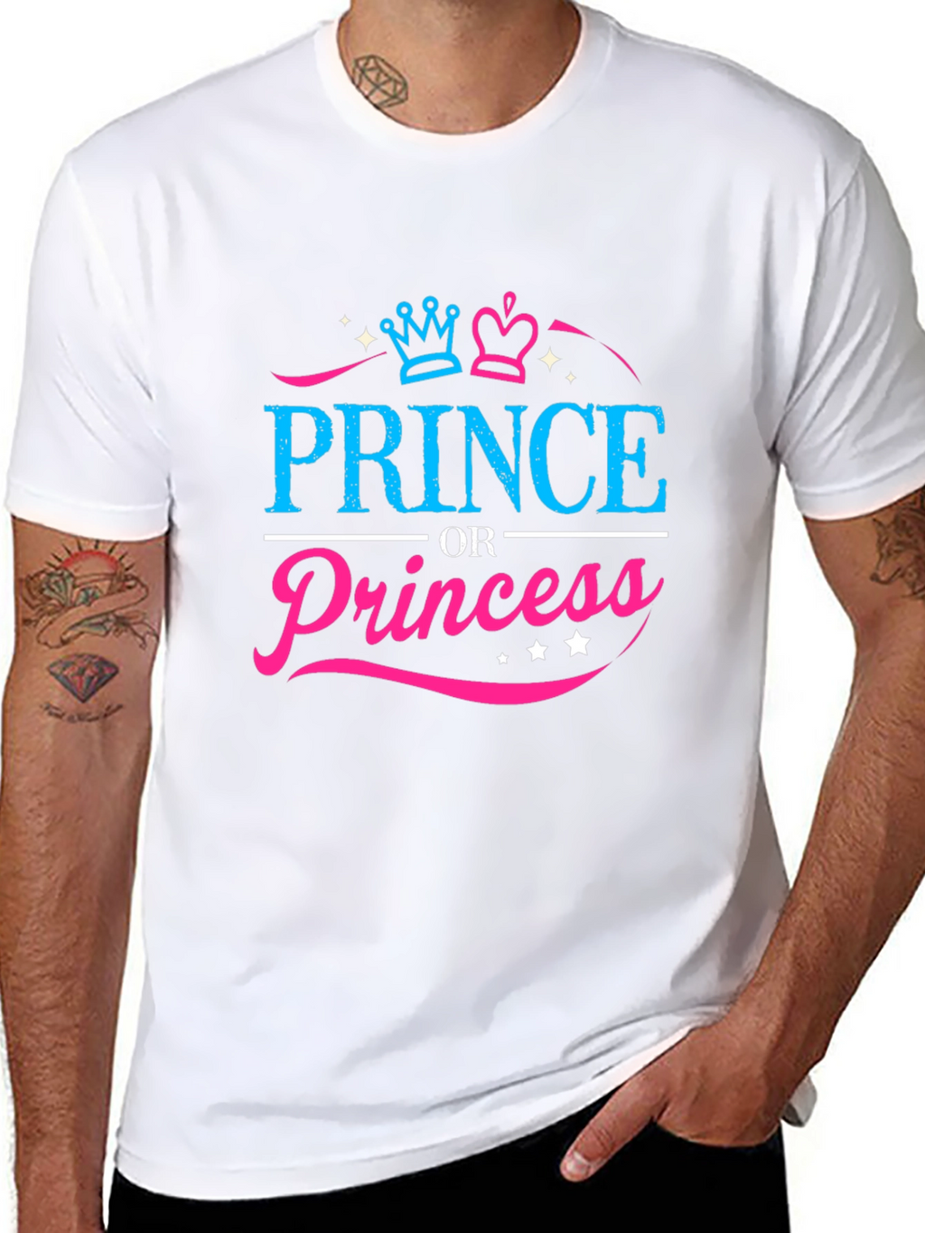 Prince or Princess Gender Reveal T-Shirt