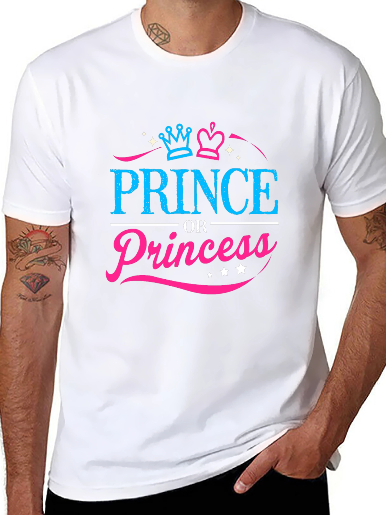 Prince or Princess Gender Reveal T-Shirt