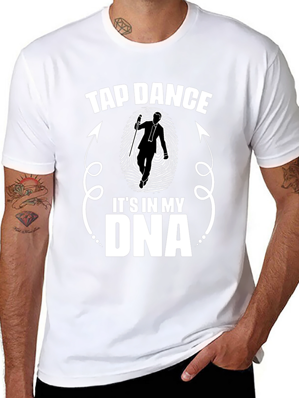 Tap Dance DNA T-Shirt - Dancer Gift