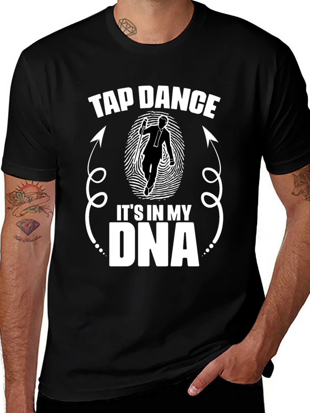 Tap Dance DNA T-Shirt - Dancer Gift