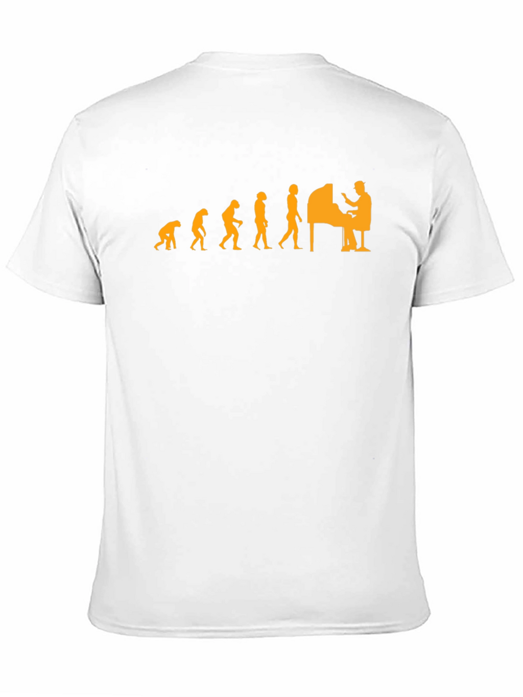 Evolution of Pianist T-Shirt - Funny Musician Tee