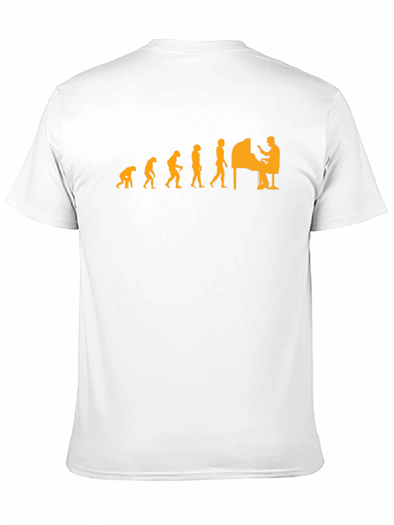 Evolution of Pianist T-Shirt - Funny Musician Tee