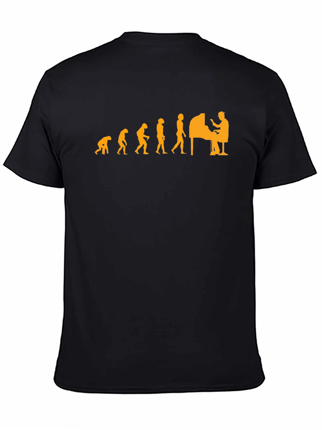 Evolution of Pianist T-Shirt - Funny Musician Tee