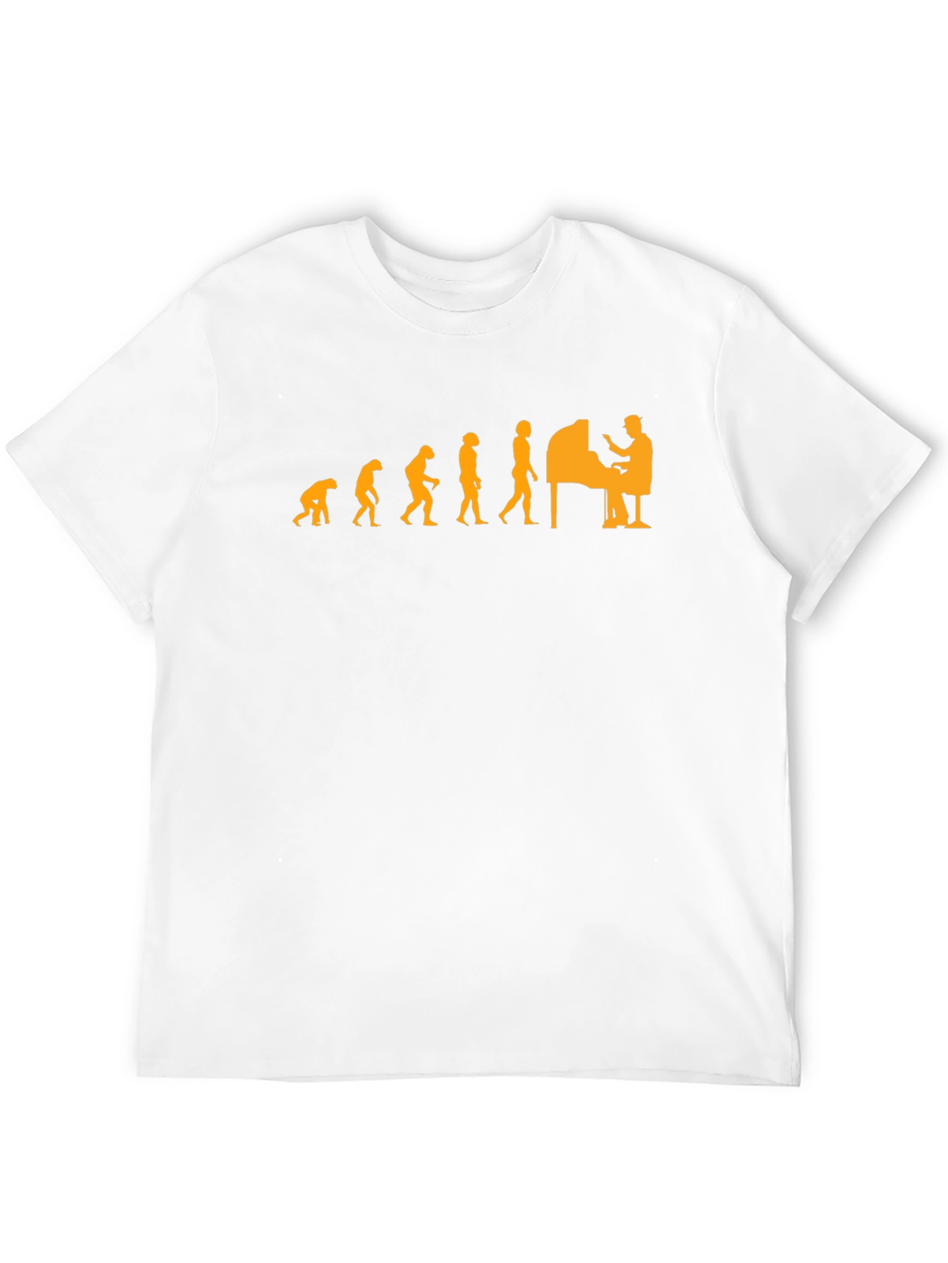 Evolution of Pianist T-Shirt - Funny Musician Tee
