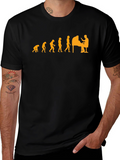 Evolution of Pianist T-Shirt - Funny Musician Tee