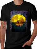 Mountain Bike Moon T-Shirt - Adventure Awaits!