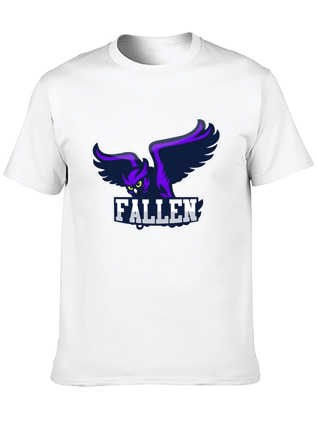 Fallen Owl Graphic Black T-Shirt