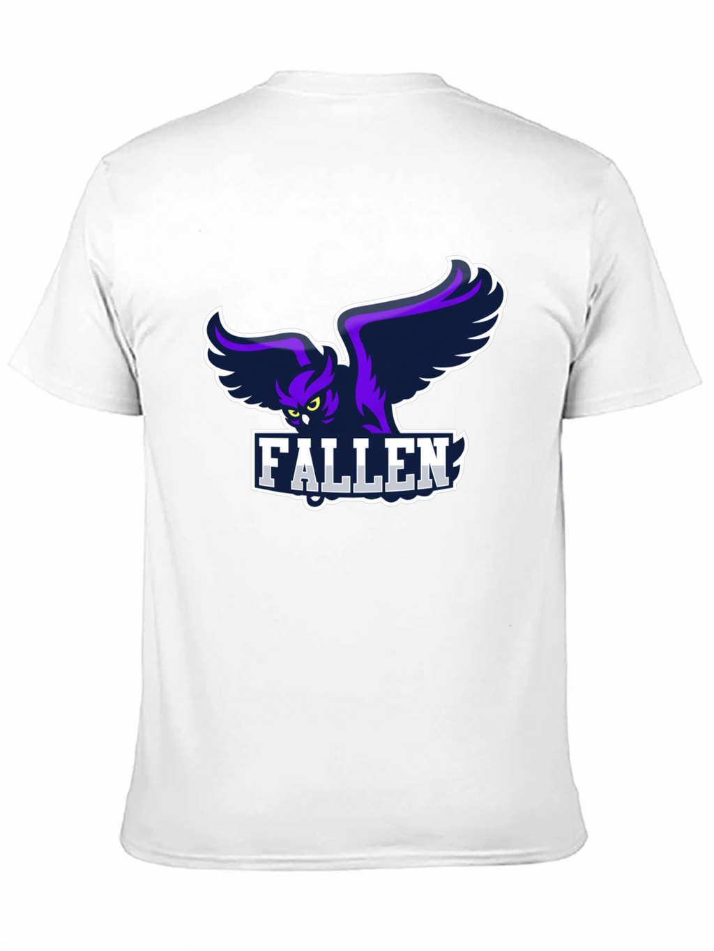 Fallen Owl Graphic Black T-Shirt
