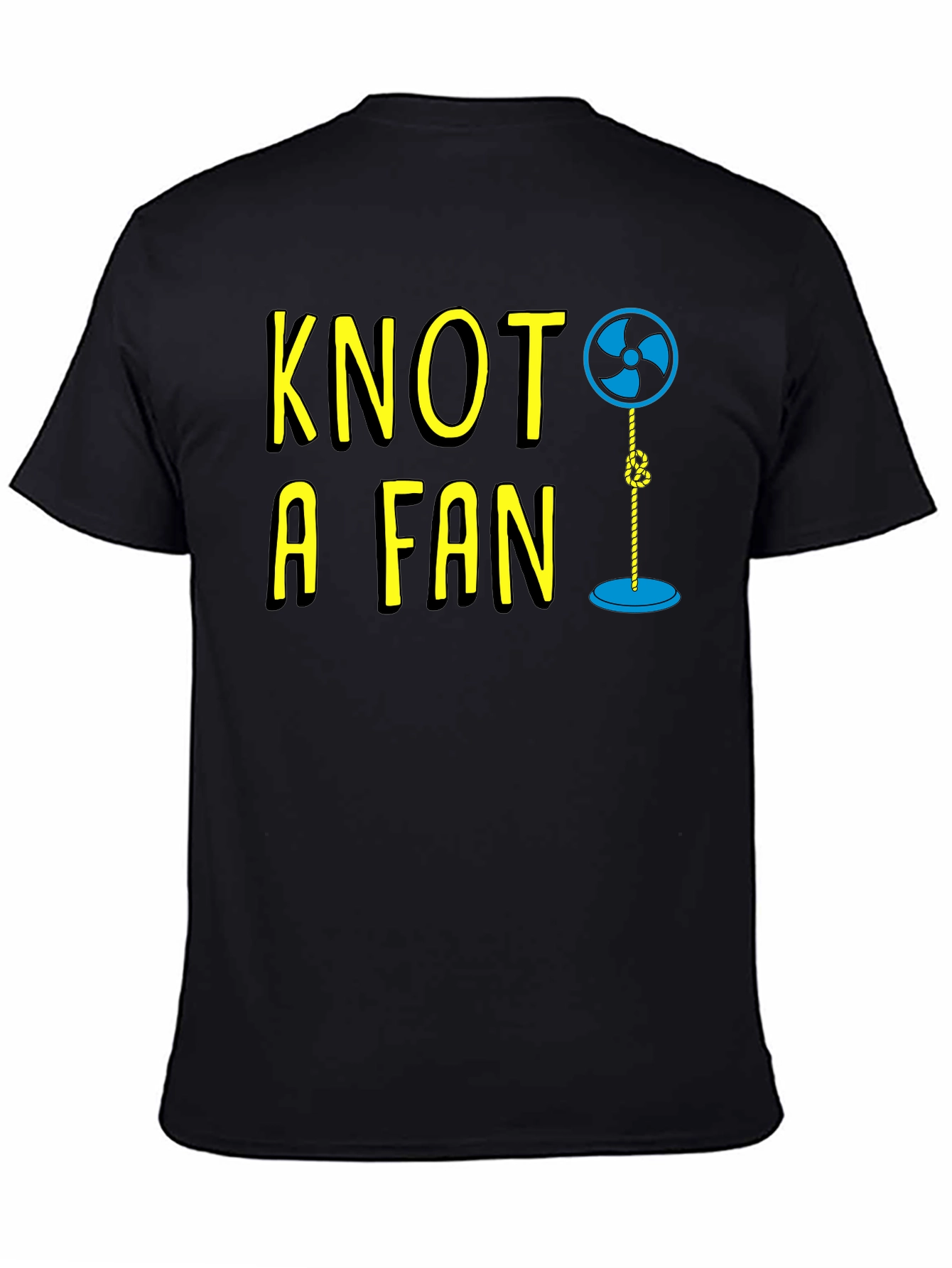 Knot A Fan Funny Graphic T-Shirt