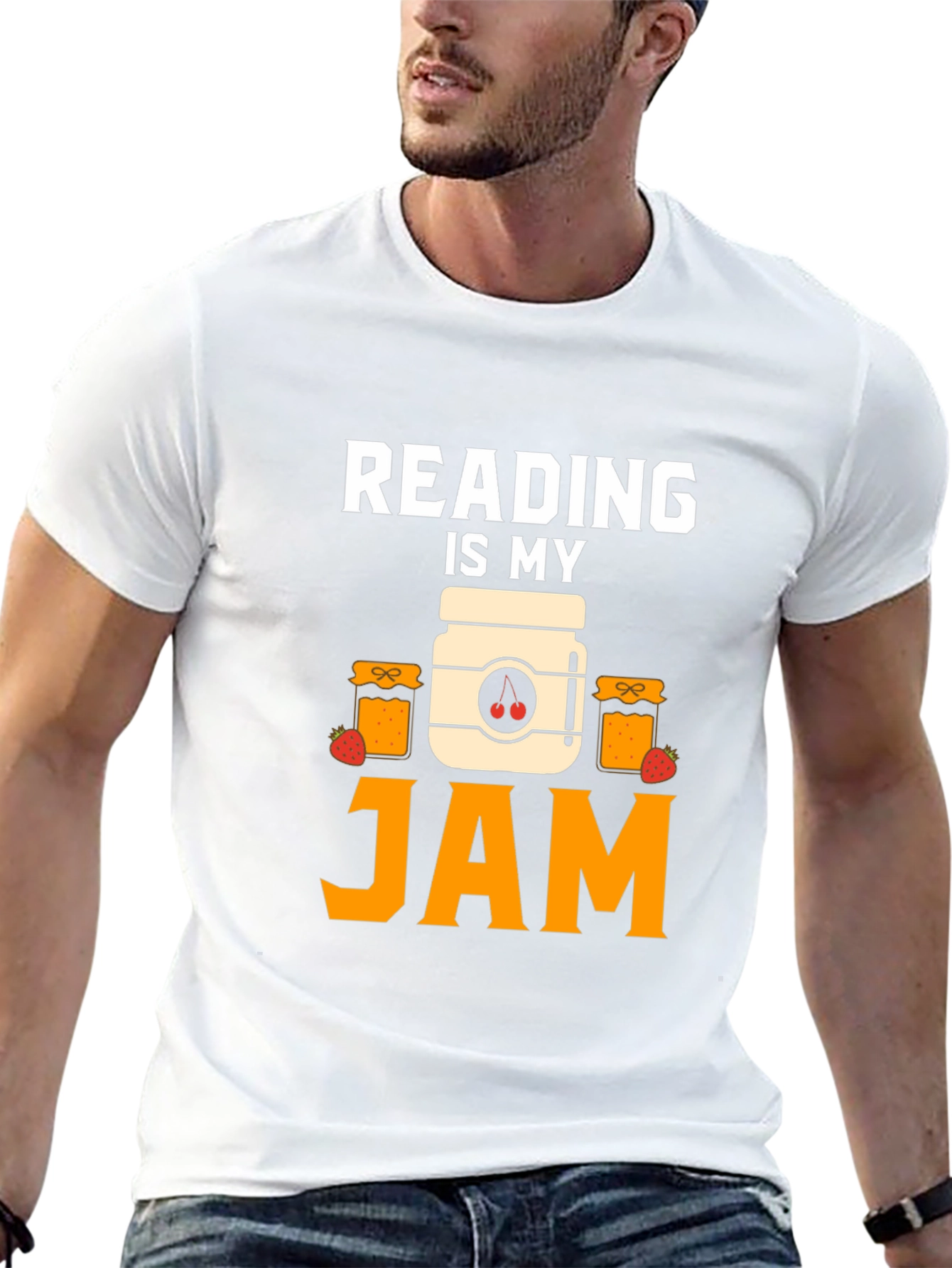 Reading Is My Jam Graphic T-Shirt