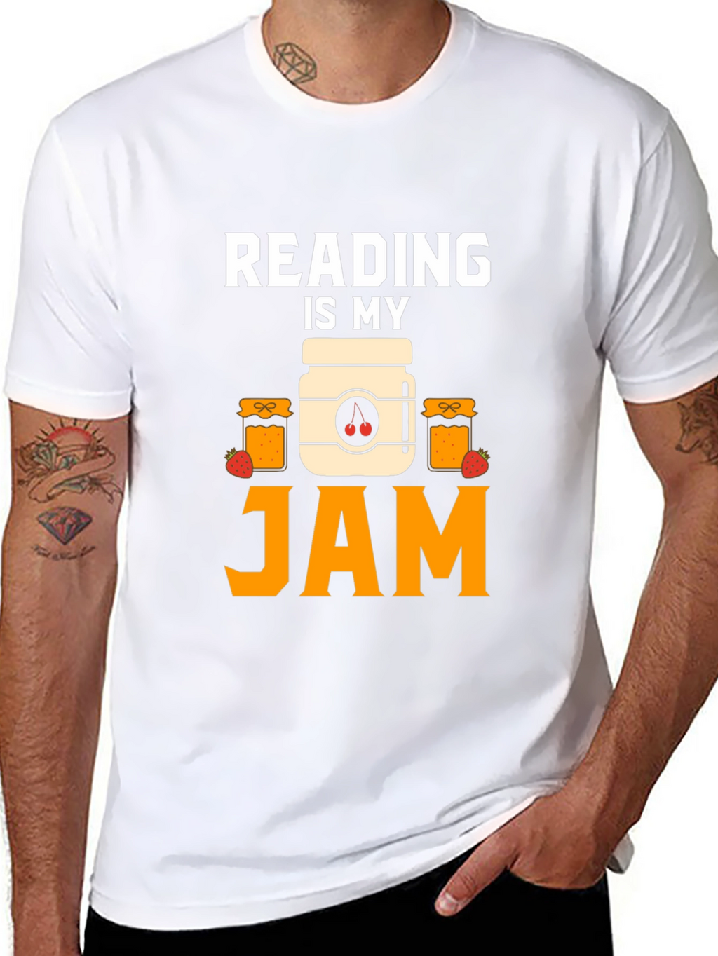 Reading Is My Jam Graphic T-Shirt