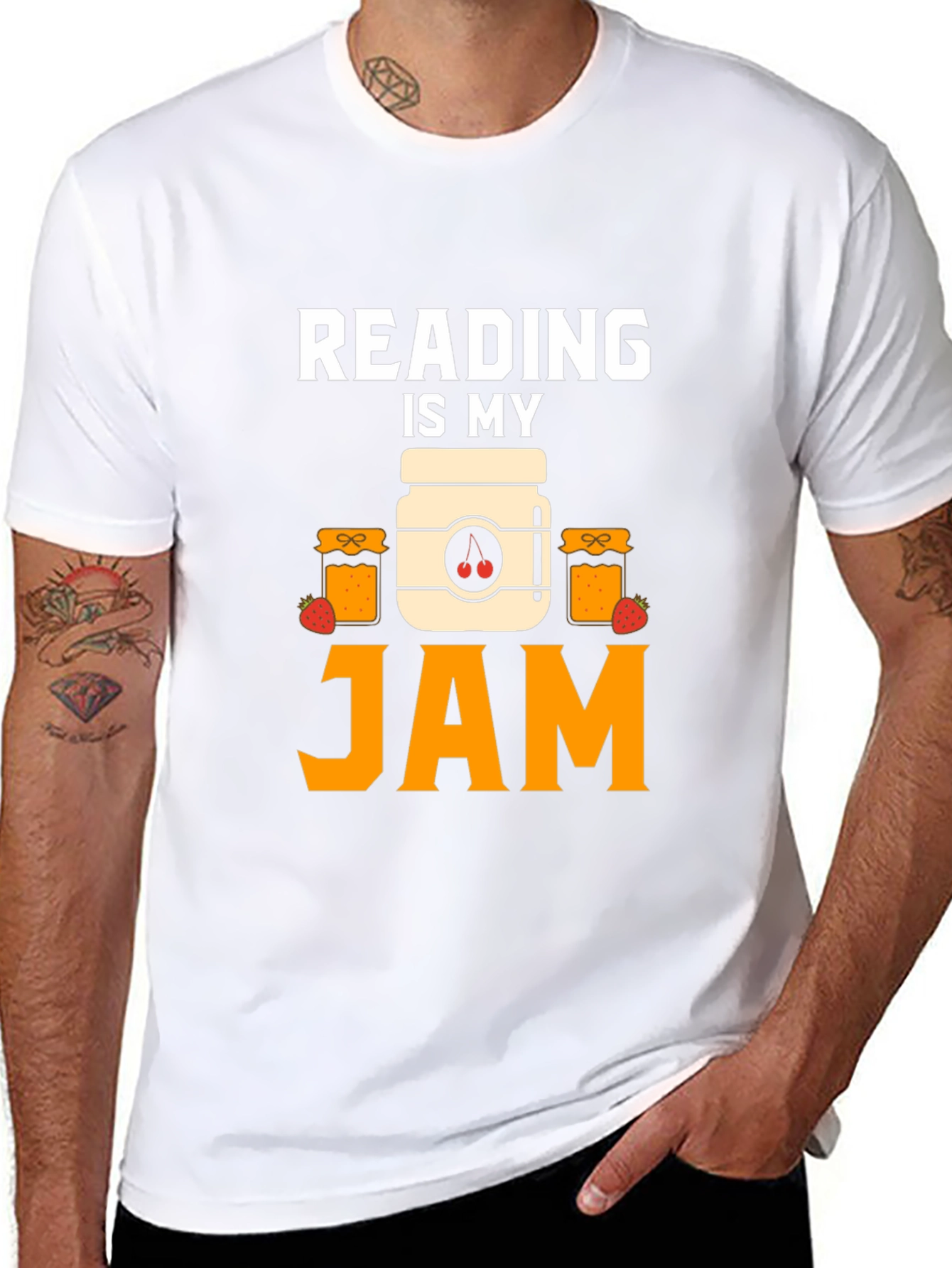 Reading Is My Jam Graphic T-Shirt