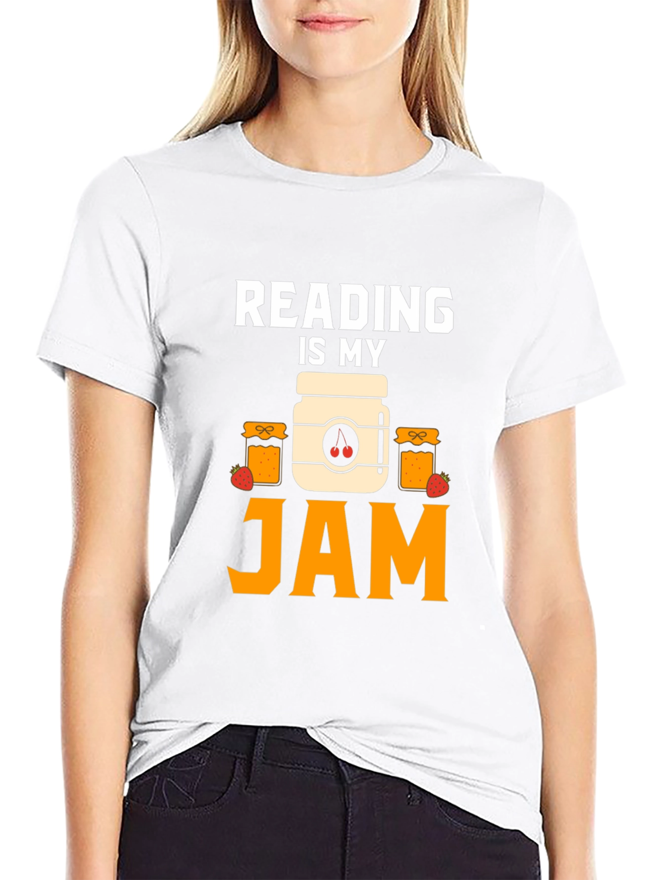Reading Is My Jam Graphic T-Shirt